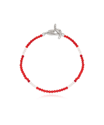 PROCESS（プロセス）の「Beads Bracelet - Coral（ブレスレット）」