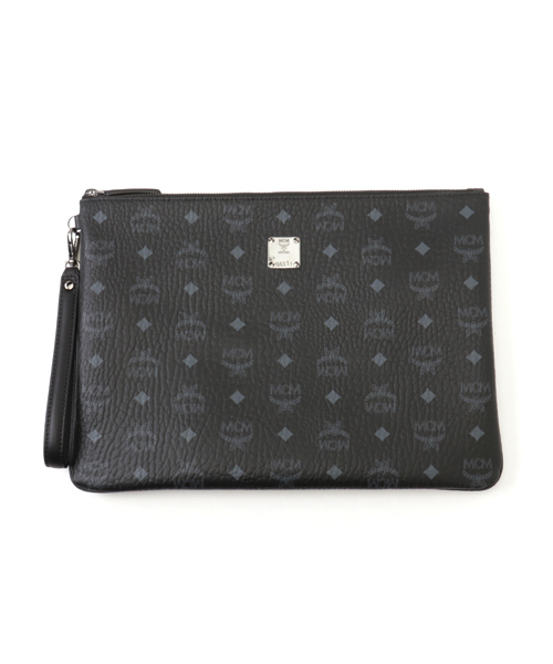 MCM（エムシーエム）の「【MCM】POUCH LARGE STARK/MXZ6SVE17,MXZ6AVE17（クラッチバッグ・メンズ・ライトブラウン/レッド/ブラック・FREE）」の12枚目の写真