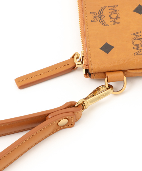 MCM（エムシーエム）の「【MCM】POUCH LARGE STARK/MXZ6SVE17,MXZ6AVE17（クラッチバッグ・メンズ・ライトブラウン/レッド/ブラック・FREE）」の5枚目の写真
