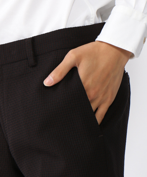 ABAHOUSE（アバハウス）の「【セットアップ対応】ストレッチワッフルパンツ（その他パンツ・メンズ・ネイビー/ブラウン・44/48/46/50）」の8枚目の写真