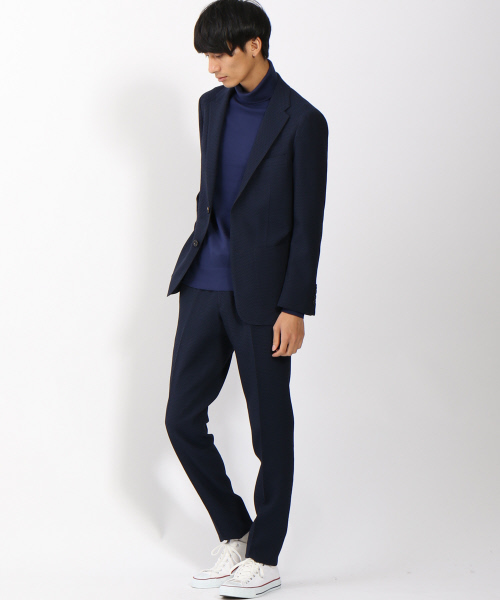 ABAHOUSE（アバハウス）の「【セットアップ対応】ストレッチワッフルパンツ（その他パンツ・メンズ・ネイビー/ブラウン・44/48/46/50）」の13枚目の写真