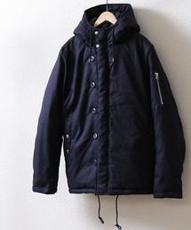 coen | 中綿N-3Bフーデッドジャケット(ダウンジャケット/コート)