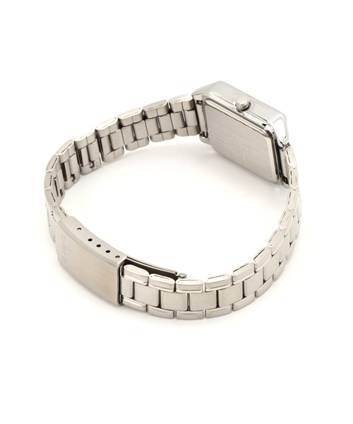 CASIO カシオ / クォーツ スタンダード アナログ スクエアフェイス メタルバンド 日常生活防水 腕時計 /// LTPスクエア メタルバンドシリーズ（アナログ腕時計）｜CASIO（カシオ）