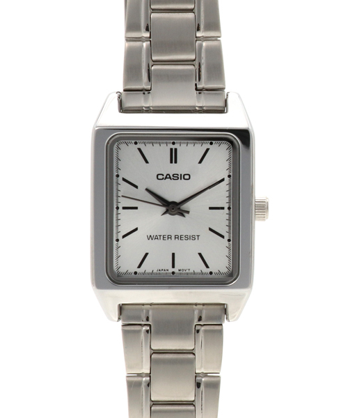 CASIO カシオ / クォーツ スタンダード アナログ スクエアフェイス メタルバンド 日常生活防水 腕時計 /// LTPスクエア メタルバンドシリーズ（アナログ腕時計）｜CASIO（カシオ）