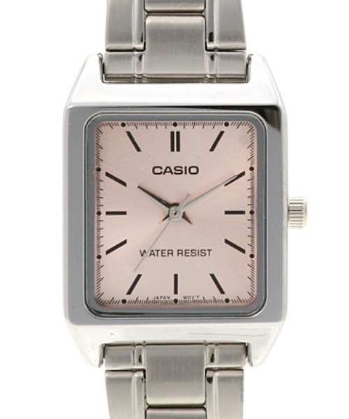 CASIO カシオ / クォーツ スタンダード アナログ スクエアフェイス メタルバンド 日常生活防水 腕時計 /// LTPスクエア メタルバンドシリーズ（アナログ腕時計）｜CASIO（カシオ）