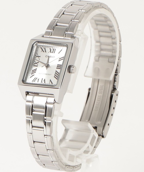 CASIO（カシオ）の「CASIO カシオ/ クォーツ スタンダード アナログ スクエアフェイス メタルバンド 日常生活防水 腕時計 //// LTPスクエア メタルバンドシリーズ（アナログ腕時計・メンズ・シルバー×ブラック/シルバー系その他/シルバー/シルバー系その他2/シルバー系その他3/シルバー系その他4/ゴールド・FREE）」の13枚目の写真