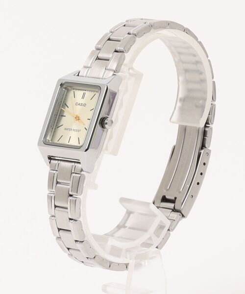 CASIO（カシオ）の「CASIO カシオ/ クォーツ スタンダード アナログ スクエアフェイス メタルバンド 日常生活防水 腕時計 //// LTPスクエア メタルバンドシリーズ（アナログ腕時計・メンズ・シルバー×ブラック/シルバー系その他/シルバー/シルバー系その他2/シルバー系その他3/シルバー系その他4/ゴールド・FREE）」の8枚目の写真