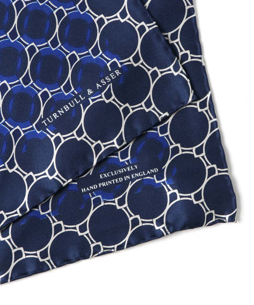 Turnbull&Asser（タンブルアンドアッサー）の「TURNBULL&ASSER シルク