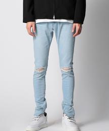 MONKEY TIME | ＜monkey time＞ DSTRSD DNM ZIP SKINY/デニムパンツ(デニムパンツ)