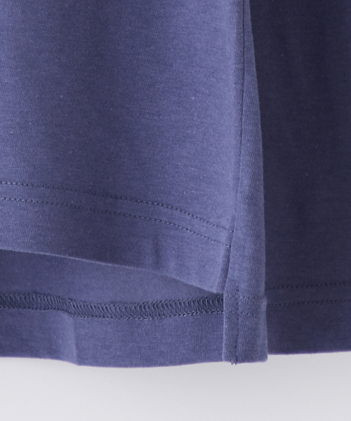 STUDIOUS（ステュディオス）の「VネックロングTシャツ（Tシャツ/カットソー・メンズ・ホワイト/ピンク/ブルー/レッド/ブラック・1/2/3）」の8枚目の写真