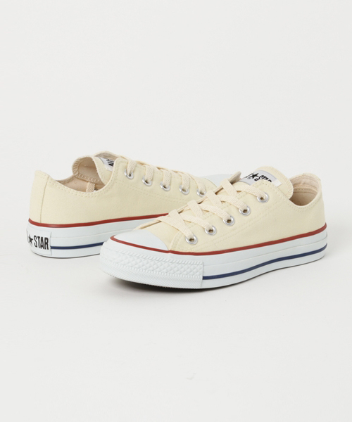 CONVERSE（コンバース）の「CONVERSE コンバース オール スター オックス / ALL STAR OX (WHT) 32160320（スニーカー・メンズ・ホワイト・25.5cm/22.0cm/24.5cm/22.5cm/26.0cm/25.0cm/23.0cm/26.5cm/23.5cm/28.0cm/27.5cm/27.0cm/24.0cm/29.0cm）」の6枚目の写真