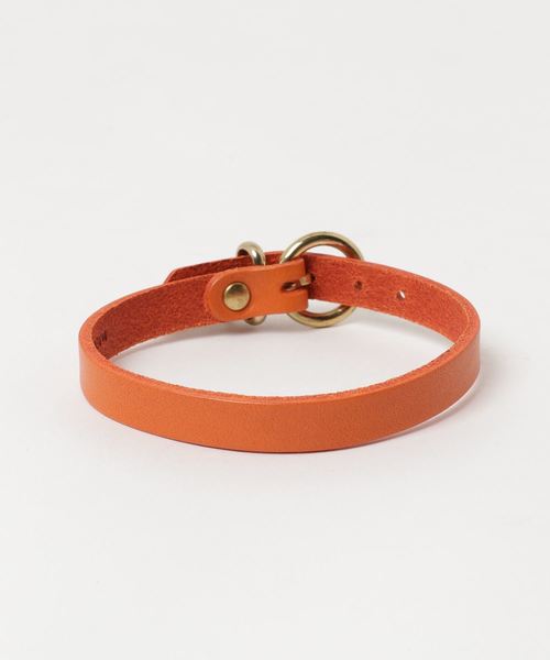 IL BISONTE(イルビゾンテ)の「IL BISONTE / ORIGINAL LEATHER / BRACELET(ブレスレット・レディース・レンガ/ナチュラル/キャメル/ライトブラウン/オレンジ/グリーン/ブラック/ホワイト/ダークブラウン/レッド/オリーブ/グレー/ネイビー・2/1)」の14枚目の写真