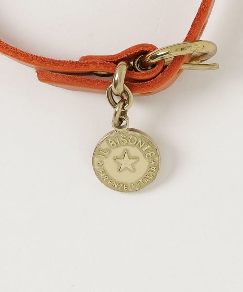 IL BISONTE(イルビゾンテ)の「IL BISONTE / ORIGINAL LEATHER / BRACELET(ブレスレット・レディース・レンガ/ナチュラル/キャメル/ライトブラウン/オレンジ/グリーン/ブラック/ホワイト/ダークブラウン/レッド/オリーブ/グレー/ネイビー・2/1)」の16枚目の写真