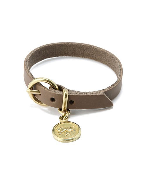 IL BISONTE(イルビゾンテ)の「IL BISONTE / ORIGINAL LEATHER / BRACELET(ブレスレット・レディース・レンガ/ナチュラル/キャメル/ライトブラウン/オレンジ/グリーン/ブラック/ホワイト/ダークブラウン/レッド/オリーブ/グレー/ネイビー・2/1)」の3枚目の写真