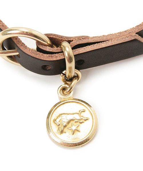 IL BISONTE(イルビゾンテ)の「IL BISONTE / ORIGINAL LEATHER / BRACELET(ブレスレット・レディース・レンガ/ナチュラル/キャメル/ライトブラウン/オレンジ/グリーン/ブラック/ホワイト/ダークブラウン/レッド/オリーブ/グレー/ネイビー・2/1)」の19枚目の写真