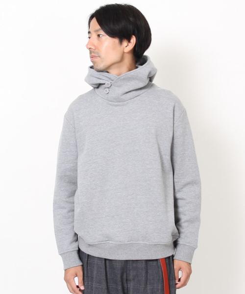 coen（コーエン）の「CVCスウェットボリュームネックパーカー（パーカー・メンズ・オフホワイト/ブラック/グレー/ワインレッド・SMALL/MEDIUM/LARGE/X-LARGE）」の16枚目の写真