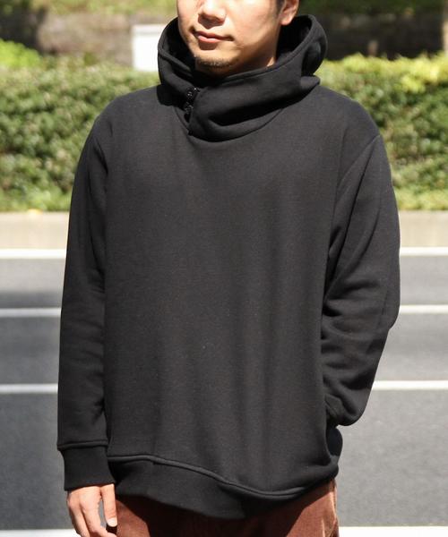 coen（コーエン）の「CVCスウェットボリュームネックパーカー（パーカー・メンズ・オフホワイト/ブラック/グレー/ワインレッド・SMALL/MEDIUM/LARGE/X-LARGE）」の13枚目の写真