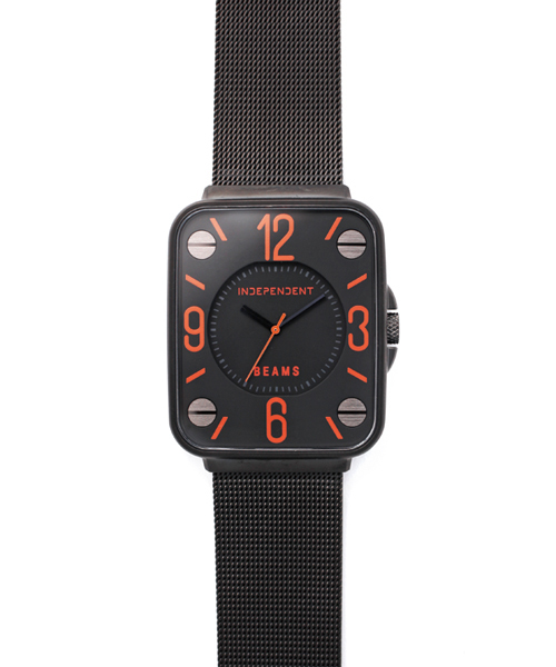 bpr BEAMS（ビーピーアール ビームス ）の「△【INDEPENDENT×BEAMS / BB1ブラック WATCH】（アナログ腕時計・メンズ・ブラック・ONE SIZE）」の2枚目の写真