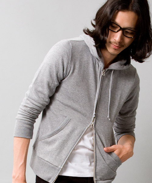 BEAUTY&YOUTH UNITED ARROWS（ビューティーアンドユースユナイテッドアローズ）の「by ∴ スウェット ジップ フーディ §◆（パーカー・メンズ・ブラック/グレー/ブルー/オレンジ・SMALL/MEDIUM/LARGE/X-LARGE）」の3枚目の写真