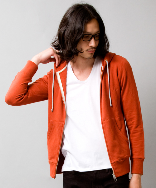 BEAUTY&YOUTH UNITED ARROWS（ビューティーアンドユースユナイテッドアローズ）の「by ∴ スウェット ジップ フーディ §◆（パーカー・メンズ・ブラック/グレー/ブルー/オレンジ・SMALL/MEDIUM/LARGE/X-LARGE）」の8枚目の写真