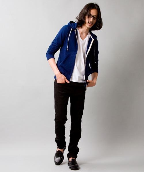 BEAUTY&YOUTH UNITED ARROWS（ビューティーアンドユースユナイテッドアローズ）の「by ∴ スウェット ジップ フーディ §◆（パーカー・メンズ・ブラック/グレー/ブルー/オレンジ・SMALL/MEDIUM/LARGE/X-LARGE）」の9枚目の写真