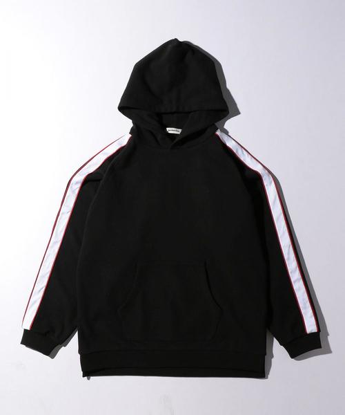 MONKEY TIME（モンキータイム）の「＜monkey time＞ LINE URAKE DOLEMAN HOODIE/パーカ о（パーカー・メンズ・イエロー/ブラック/ロイヤルブルー・LARGE/SMALL/X-LARGE/MEDIUM）」の4枚目の写真