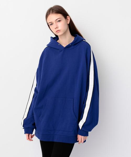 MONKEY TIME（モンキータイム）の「＜monkey time＞ LINE URAKE DOLEMAN HOODIE/パーカ о（パーカー・メンズ・イエロー/ブラック/ロイヤルブルー・LARGE/SMALL/X-LARGE/MEDIUM）」の6枚目の写真