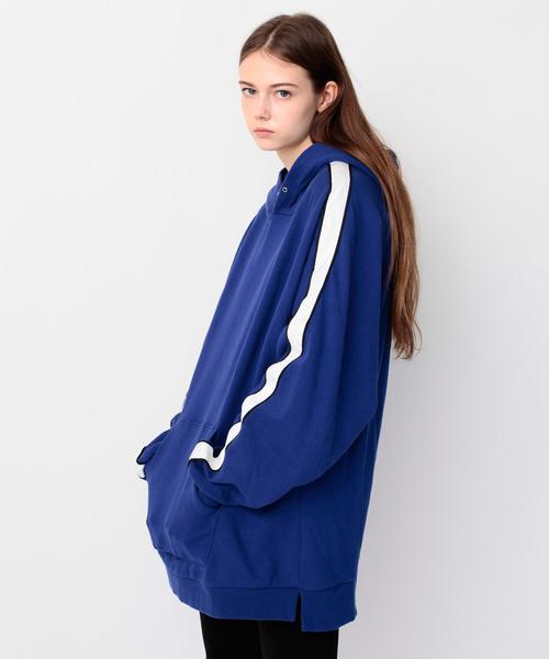 MONKEY TIME（モンキータイム）の「＜monkey time＞ LINE URAKE DOLEMAN HOODIE/パーカ о（パーカー・メンズ・イエロー/ブラック/ロイヤルブルー・LARGE/SMALL/X-LARGE/MEDIUM）」の7枚目の写真