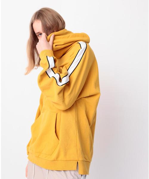 MONKEY TIME（モンキータイム）の「＜monkey time＞ LINE URAKE DOLEMAN HOODIE/パーカ о（パーカー・メンズ・イエロー/ブラック/ロイヤルブルー・LARGE/SMALL/X-LARGE/MEDIUM）」の12枚目の写真