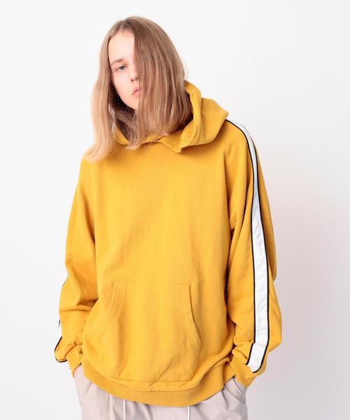 MONKEY TIME（モンキータイム）の「＜monkey time＞ LINE URAKE DOLEMAN HOODIE/パーカ о（パーカー・メンズ・イエロー/ブラック/ロイヤルブルー・LARGE/SMALL/X-LARGE/MEDIUM）」の13枚目の写真