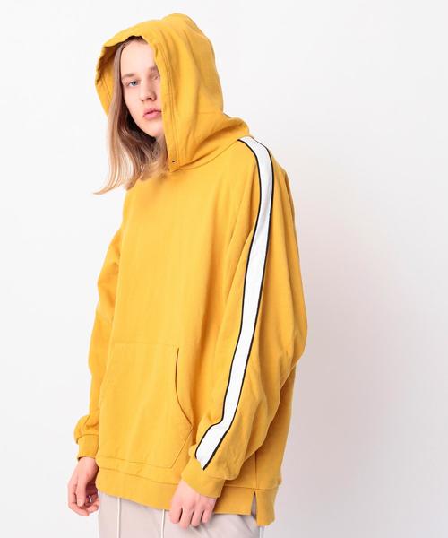 MONKEY TIME（モンキータイム）の「＜monkey time＞ LINE URAKE DOLEMAN HOODIE/パーカ о（パーカー・メンズ・イエロー/ブラック/ロイヤルブルー・LARGE/SMALL/X-LARGE/MEDIUM）」の14枚目の写真