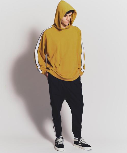 MONKEY TIME（モンキータイム）の「＜monkey time＞ LINE URAKE DOLEMAN HOODIE/パーカ о（パーカー・メンズ・イエロー/ブラック/ロイヤルブルー・LARGE/SMALL/X-LARGE/MEDIUM）」の15枚目の写真