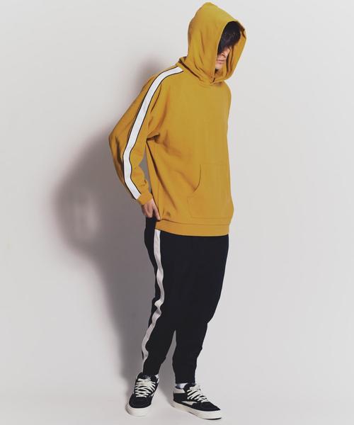 MONKEY TIME（モンキータイム）の「＜monkey time＞ LINE URAKE DOLEMAN HOODIE/パーカ о（パーカー・メンズ・イエロー/ブラック/ロイヤルブルー・LARGE/SMALL/X-LARGE/MEDIUM）」の16枚目の写真