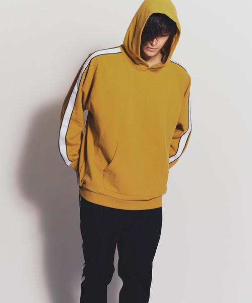 MONKEY TIME（モンキータイム）の「＜monkey time＞ LINE URAKE DOLEMAN HOODIE/パーカ о（パーカー・メンズ・イエロー/ブラック/ロイヤルブルー・LARGE/SMALL/X-LARGE/MEDIUM）」の10枚目の写真