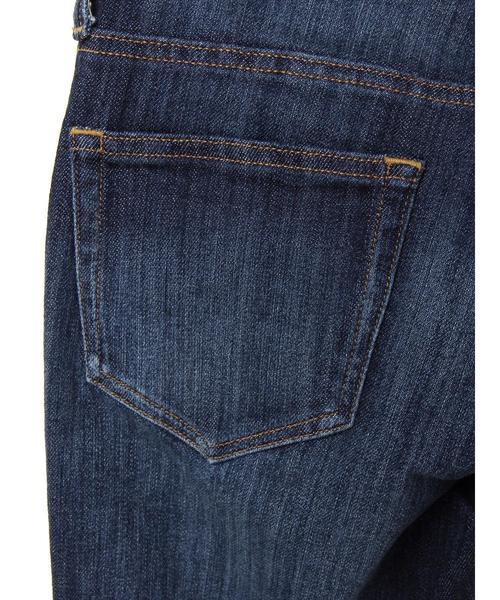 AMERICAN HOLIC（アメリカンホリック）の「ロールアップテーパードデニム（デニムパンツ・レディース・インディゴブルー/ライトインディゴブルー・M/XXS/XS/S/L/X-SMALL/XX-SMALL）」の3枚目の写真