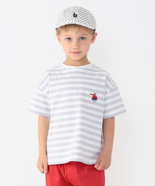 こども ビームス（コドモビームス）の「INFIELDER DESIGN × こども ビームス / 別注 星柄 キャップ (ユニセックス)（キャップ・キッズ・ホワイト/ネイビー・ONE SIZE）」の12枚目の写真