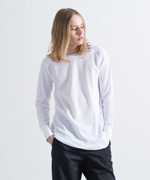 JEMORGAN / サーマル長袖ラグランスリーブTシャツ ロング丈クルー