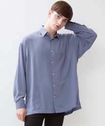 STUDIOUS | 【STUDIOUS】ヴィンテージサテンビッグシルエットシャツ(シャツ/ブラウス)