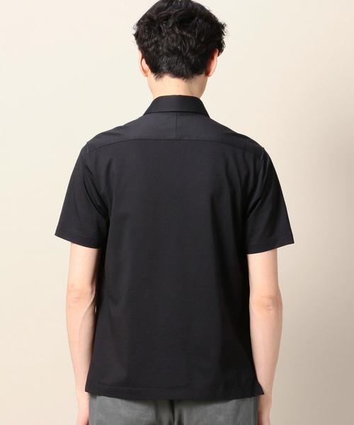 ☆美品☆ビューティアンドユースユナイテッドアローズクールペアスキンポロシャツL黒 BEAUTY&YOUTH UNITED ARROWS / ビューティー&ユース