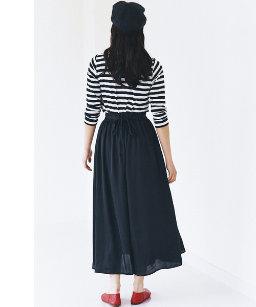 avecmoi（アヴェクモワ）の「ａｖｅｃｍｏｉ　ギャザーワイドパンツ（その他パンツ・レディース・ピンク/ブラック・SMALL/MEDIUM/LARGE/X-LARGE）」の6枚目の写真