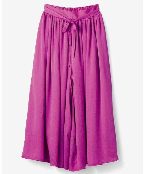 avecmoi（アヴェクモワ）の「ａｖｅｃｍｏｉ　ギャザーワイドパンツ（その他パンツ・レディース・ピンク/ブラック・SMALL/MEDIUM/LARGE/X-LARGE）」の20枚目の写真