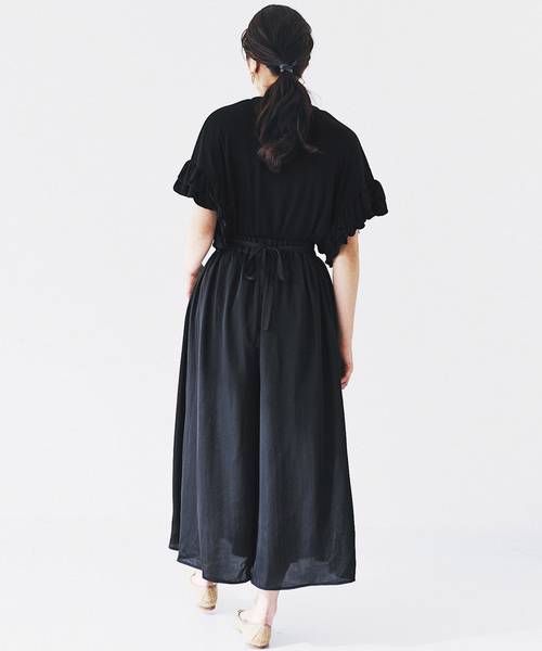 avecmoi（アヴェクモワ）の「ａｖｅｃｍｏｉ　ギャザーワイドパンツ（その他パンツ・レディース・ピンク/ブラック・SMALL/MEDIUM/LARGE/X-LARGE）」の22枚目の写真