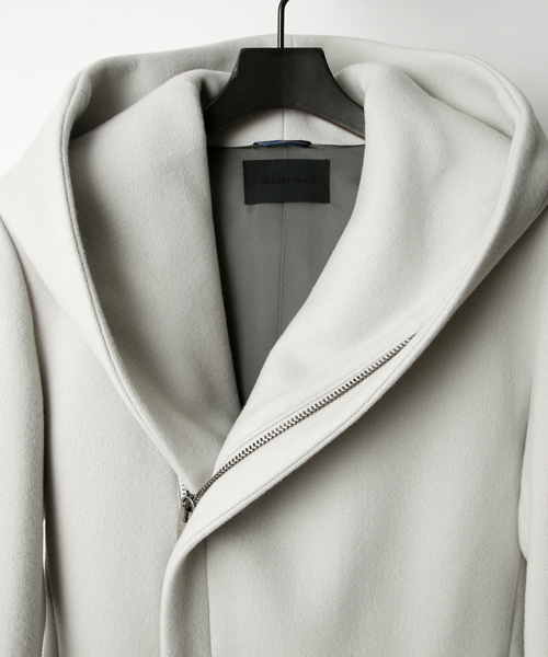 junhashimoto（ジュンハシモト）の「WRAP COAT（ステンカラー