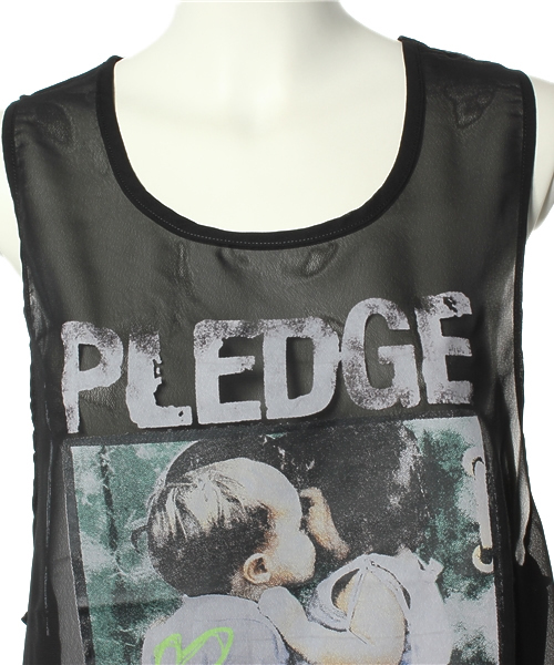 L.D.S.（エルディーエス）の「PLEDGEタンクトップ（タンクトップ 