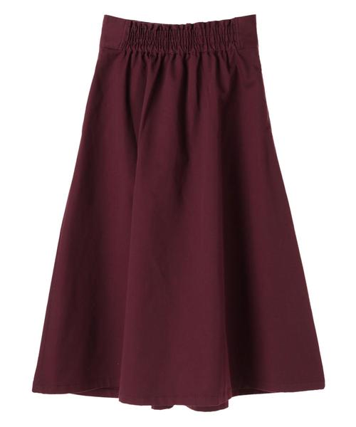 AMERICAN HOLIC（アメリカンホリック）の「フロントボタンフレアスカート（スカート・レディース・ベージュ/ブルー系その他5/ベージュ系その他4/ブラック/カーキ/パープル/ブラック系その他3・M/L）」の20枚目の写真