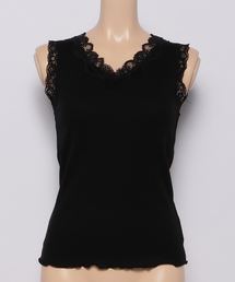 natural couture | ワッフルインナータンク(キャミソール)