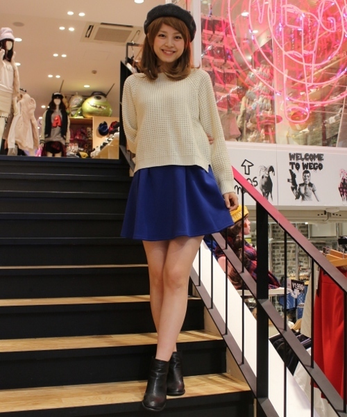 WEGO(ウィゴー)の「WEGO/チャンキーカラーニット(ニット/セーター・レディース・アイボリー/ブラック/ブラック系その他/ブルー/イエロー/レッド・FREE)」の20枚目の写真