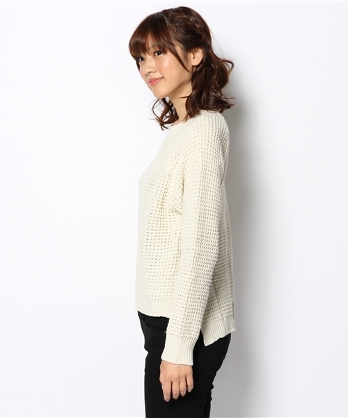 WEGO(ウィゴー)の「WEGO/チャンキーカラーニット(ニット/セーター・レディース・アイボリー/ブラック/ブラック系その他/ブルー/イエロー/レッド・FREE)」の8枚目の写真