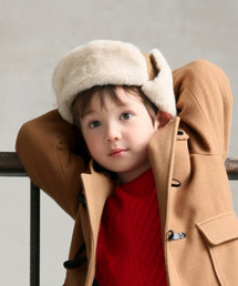 GLOBAL WORK | 【キッズ】ファーフライトキャップ【抗菌防臭】/809173(キャップ)