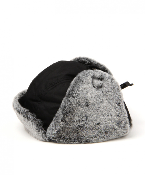 GLOBAL WORK（グローバルワーク）の「【キッズ】ファーフライトキャップ【抗菌防臭】/809173（キャップ・キッズ・ブラック/ベージュ・MEDIUM/LARGE）」の4枚目の写真